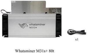 High Quality Miner Whatsminer M31s+ 80th Bitcoin Algorithm Asic Miner 80T