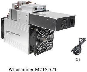 Whatsminer M21S Mining SHA-256 With a Maximum hashrate of 52TH/s 3120W MicroBT