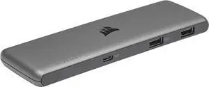 USB100 7-Port USB-C/USB-A Expansion Hub - 3X USB Type-C Ports - 4X USB Type-A Ports - Self-Powered - Durable Housing