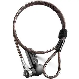 Laptap Lock,Universal 3-in-1 Laptop Lock with Combination Code,Anti-Theft Security Cable Compatible with Standard, Nano and Wedge Slots, Suitable for Students & Office Workers Laptap Lock,Universal 3-in-1 Laptop Lock with Combination Code,Anti-Theft Security Cable Compatible with Standard, Nano and Wedge Slots, Suitable for Students & Office Workers