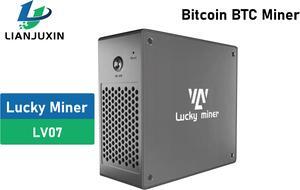 Lucky Miner LV07 1T Bitcoin BTC Miner WIFI SHA-256 Solo Mining Lotto Device
