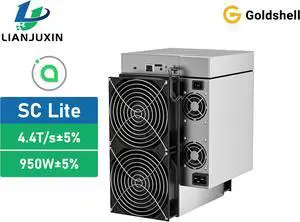 Goldshell ASIC MINER SC Siacoin SC LITE miner 4.4TH, (with Power Supply) 950W SC mining machine Siacoin Miners
