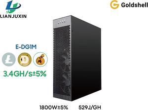 Goldshell E-DG1M 3.4Gh/s 1800W  DOGE Mining Machine Scrypt algorithms Good For Home Use LTC BEL DOGE Miner LTC Miner With PSU