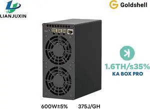 Goldshell KA BOX Pro 1.6Th/s 600W KAS Miner Kaspa Miner without PSU kHeavyHash Algorithm Support Kaspa lining