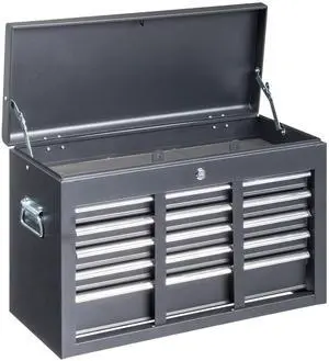 steel tool box black