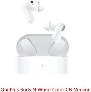Oneplus Buds N TWS Earphones Bluetooth 52 Dual AI Call Noise Cancelling True Wireless IP55 Earbuds White