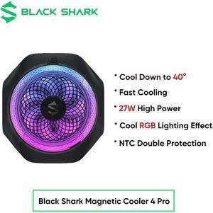 Black Shark Magnetic Cooler 4 Pro Gaming Air Cooler Radiator For iphone 15 / Nubia Redmagic 9s Pro / Xiaomi Phone FunCooler