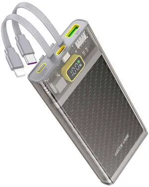 Green Lion Transparent Pro 10000mAh Power Bank