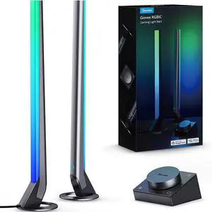 Govee RGBIC Wi-Fi Gaming Light Bars with Smart Controller