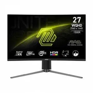 MSI MAG 27CQ6PF 27" QHD 180Hz Curved Gaming Monitor