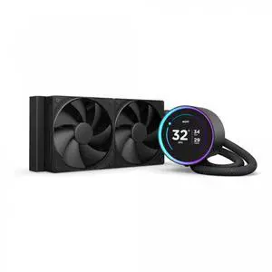 NZXT Kraken Elite 240mm LCD Liquid Cooler (2024) - Black