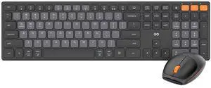 Fantech GO WK895 Wireless Keyboard Mouse combo - Black