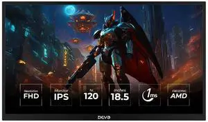 Devo Gaming Monitor - DPI18120 - 18.5" IPS FHD 120hz 1ms Devo Gaming Monitor - DPI18120 - 18.5" IPS FHD 120hz 1ms