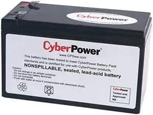 CyberPower Replacement Battery Cartridge, Maintenance-Free, User Installable