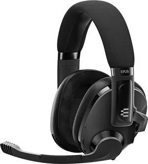 EPOS - Closed Acoustic Gaming Headset With Bluetooth - USB-A PC & 3.5mm Console Cable - Dual Microphones - Lightweight - Easy Adjustment - Long Battery Life - Multi-Platform Compatible Black