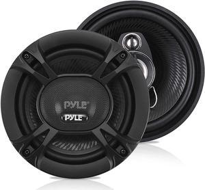 3-Way Universal Car Stereo Speakers - 240W 5.25 Triaxial Loud Pro Audio Car Speaker Universal OEM Quick Replacement Component Speaker Vehicle Door/Side Panel Mount Compatible - Pyle