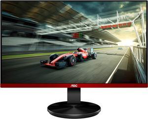  AOC 24G2 24 Frameless Gaming IPS Monitor, FHD 1080P, 1ms  144Hz, Freesync, HDMI/DP/VGA, Height Adjustable, 3-Year Zero Dead Pixel  Guarantee,Black/Red : Electronics