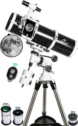 130EQ Professional Astronomical Reflector Telescope, German Technology Scope