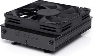 Noctua NH-L9a-AM4 chromax.Black, Low-Profile CPU Cooler for AMD AM4 (Black)