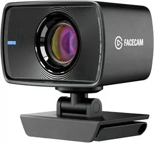 Elgato Facecam - 1080p60 Full HD Webcam for Video Conferencing, Gaming, Streaming, Sony Sensor, Fixed-Focus Glass Lens, Optimized for Indoor Lighting, Onboard Memory, Works with Zoom, Teams, PC/Mac Elgato Facecam - 1080p60 Full HD Webcam for Video Conferencing, Gaming, Streaming, Sony Sensor, Fixed-Focus Glass Lens, Optimized for Indoor Lighting, Onboard Memory, Works with Zoom, Teams, PC/Mac