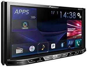 Pioneer Double Din Bluetooth In-Dash DVD/CD/Am/FM Car Stereo Receiver with 7-Inch WVGA Display/Sirius Xm-Ready