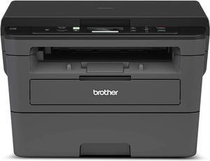 Brother Compact Monochrome Laser Printer, HLL2390DW, Convenient Flatbed Copy & Scan, Wireless Printing, Duplex Two-Sided Printing