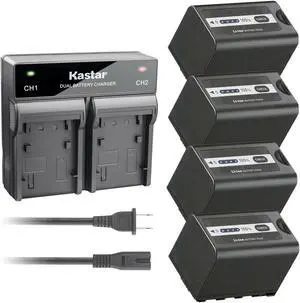 Kastar Battery AC Rapid Charger for AG-VBR59 AG-B23 Panasonic AG-DVX200EJ Camera