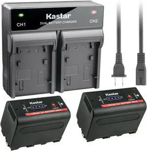 Kastar NP-F780 Battery Rapid Charger for Sony NPF730 NP-F750 NP-F770 NP-F780 Exp