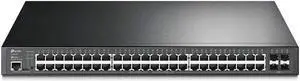 48 Port Gigabit L2+ Managed PoE Switch | 48 PoE+ Port @384W, 4 x SFP Slots | PoE Auto Recovery | Omada SDN Integrated | IPv6 | Static Routing | Limited Lifetime Protection