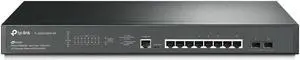Jetstream 8 Port Multi-Gigabit L2+ Managed PoE Switch | 8 PoE+ Port @240W, 2 x 10G SFP+ Slots | 2.5G Bandwidth | Omada SDN Integrated | IPv6 | Limited Lifetime Protection