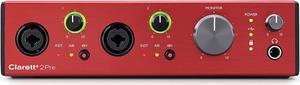 Focusrite Clarett+ 2Pre 18-in / 20-Out USB Audio Interface