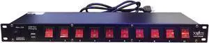 ProX X-PC10USB 10 Plug Rack Mount Power Distributer W/ 2 USB ports