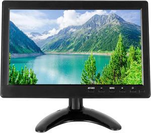 10.1 inch CCTV HDMI Monitors 1280X800 IPS Color Screen Home Security Monitor with AV/VGA/BNC/HDMI Input Built-in Speaker for Raspberry Pi