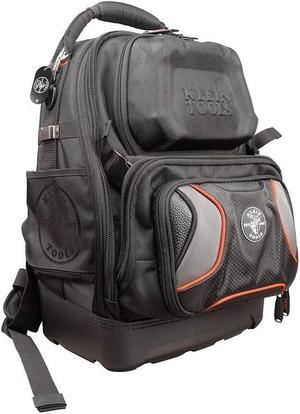 Tool Bag Backpack, Durable Electrician Backpack with 48 Pockets for Hand Tools, Waterproof Bottom, Removable Tool Carrier