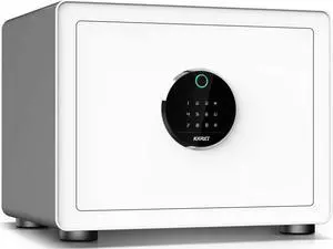 Modern Minimalism Design Biometric Fingerprint Touch Screen Safe, Auto-Open Safe Box with Digital Virtual Password,Safety Steel Household Home Safes,Suitable for Wardrobe,Bedroom,Home,Office,Hotel, Ha