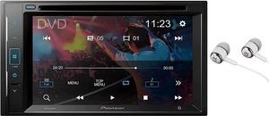 Pioneer AVH-210EX in-Dash 2-DIN 6.2" Touchscreen DVD Receiver with Bluetooth