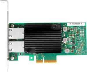 for Intel X550-T2 10Gb NIC Network Card Copper Dual RJ45 Port PCI Express 3.0 X4 Support Windows Server/Linux/ESX