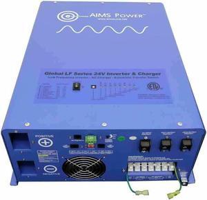4000 WATT PURE SINE INVERTER CHARGER 24Vdc TO 120Vac OUTPUT LISTED TO UL