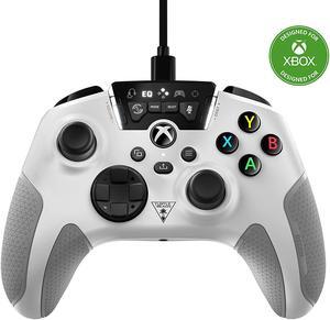 Turtle Beach Recon Controller Wired Gaming Controller for Xbox Series X & Xbox Series S, Xbox One & Windows 10 PCs Featuring Remappable Buttons, Audio Enhancements, and Superhuman Hearing - White
