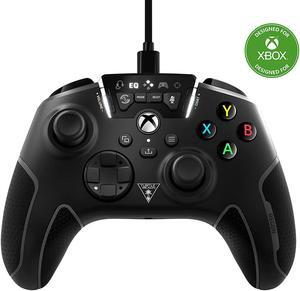 Turtle Beach Recon Controller Wired Gaming Controller for Xbox Series X & Xbox Series S, Xbox One & Windows 10 PCs Featuring Remappable Buttons, Audio Enhancements, and Superhuman Hearing - Black