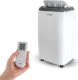 Commericial Cool Remote Control Portable Air Conditioner, 14000 BTU, White