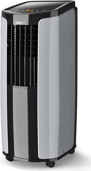 TOSOT 8,000 BTU Portable Air Conditioner Quiet, Remote Control, Built-in Dehumidifier, Fan - Cool Rooms Up to 300 Square Feet , White