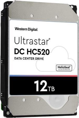 HGST - Ultrastar DC HC520 HDD 12TB 7.2K SATA 6Gb/s 256MB Cache 3.5-Inch Helium Data Center Internal Hard Disk Drive