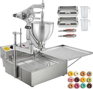9L Commercial Automatic Donut Maker Fryer Making Machine 3 Sets Free Mold