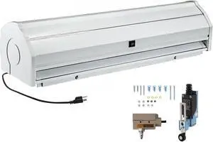 36" Indoor Air Curtain Commercial 2 Speeds 668CFM w/2 Limit Switch UL Certified