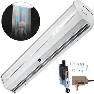 60" Commercial Air Curtain w/ 2 Limit Switches 2 Speeds UL Listed