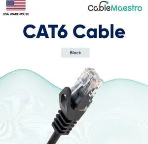 100ft CAT6 Ethernet Internet CAT 6 Cable LAN Network Modem Router RJ45 Patch Cord Lot