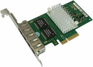 FUJITSU D3045-A11 (INTEL I350-T4) QUAD PORT 1Gb/s RJ45 NIC w/BOTH BRACKETS