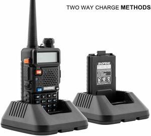 Baofeng UV-5R VHF UHF Dual-Band Ham 5W Portable Two-way Radio Walkie Talkie