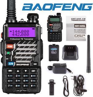 Baofeng UV-5R + Plus V/UHF Handheld Ham Two-way Walkie Talkie Transceiver HT